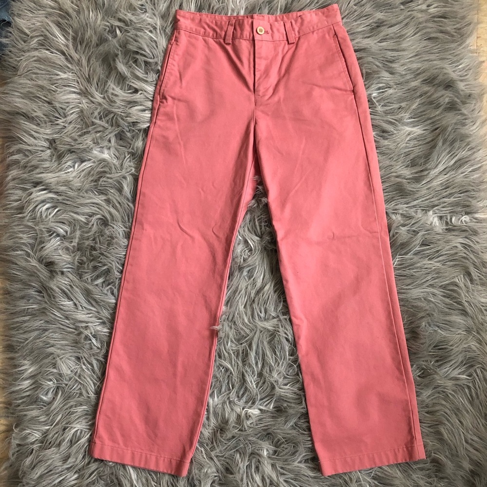 Vineyard Vines salmon kaki pants